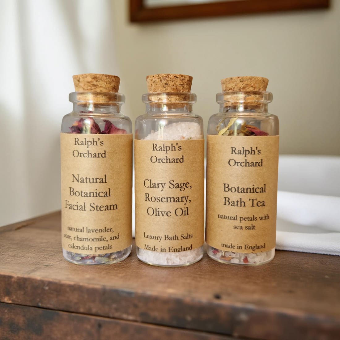 Mini Spa Gift Trio Natural Botanical Set