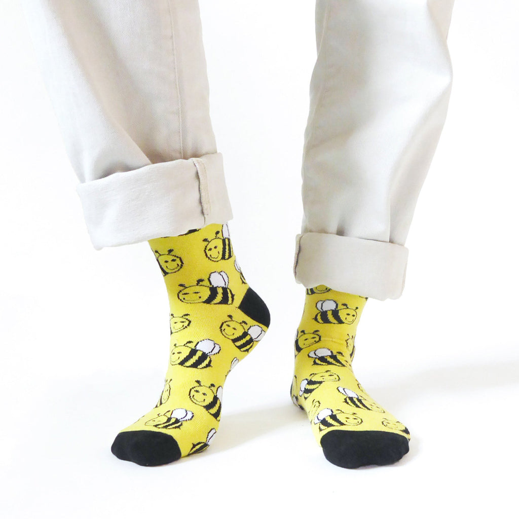Bee 2 Pack Bamboo Sock Set