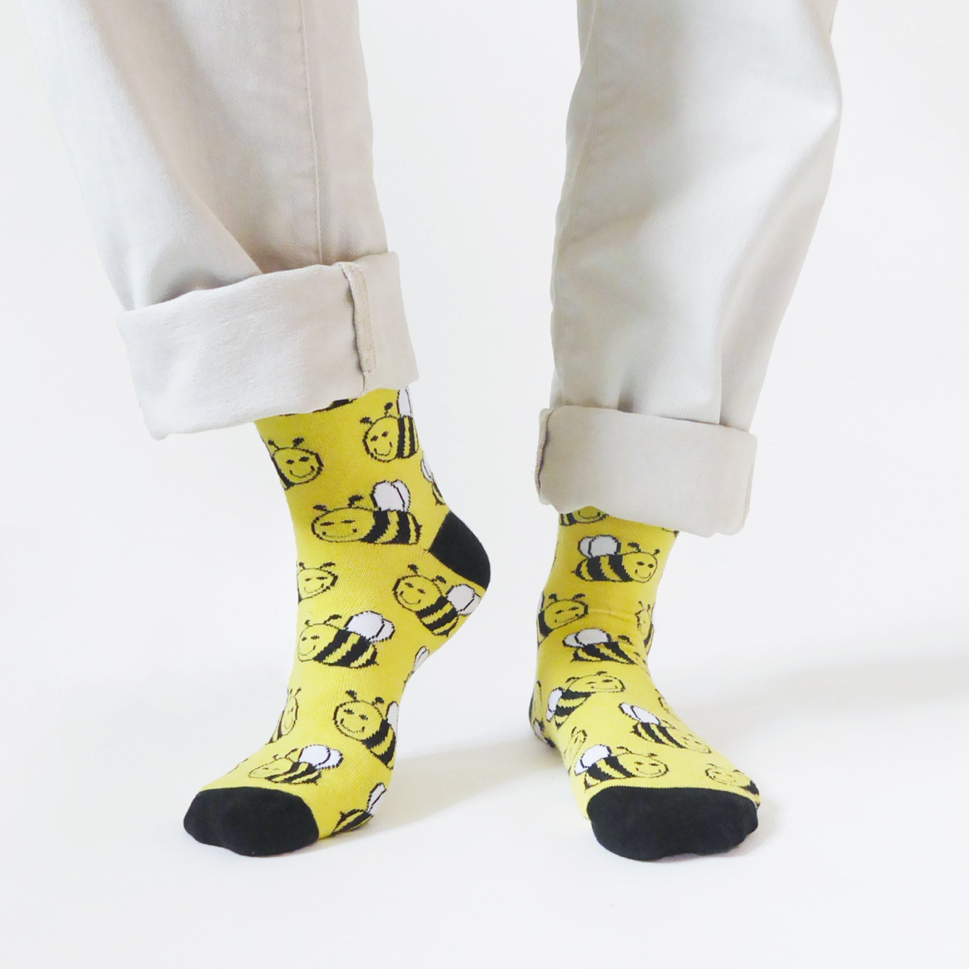 Yellow Lover 3 Bamboo Sock Set