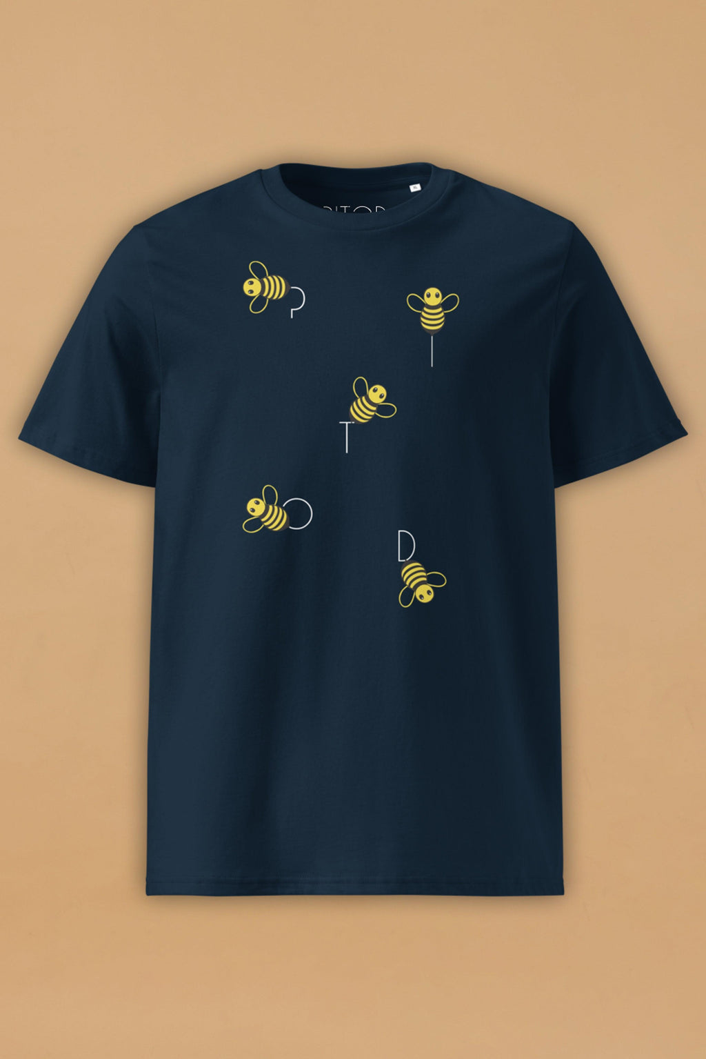Bees T-Shirt in Navy