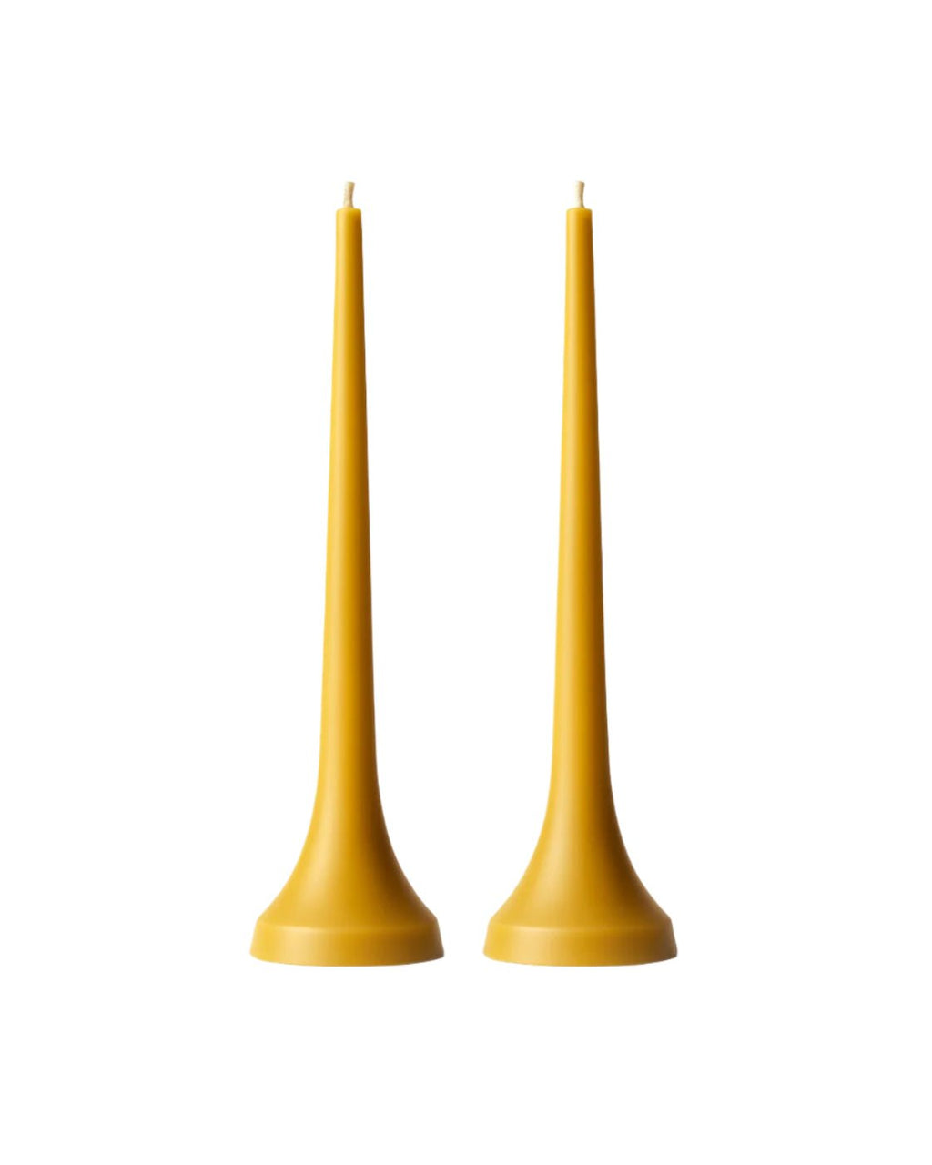 Double Dinner Pillar Candles Pure Beeswax