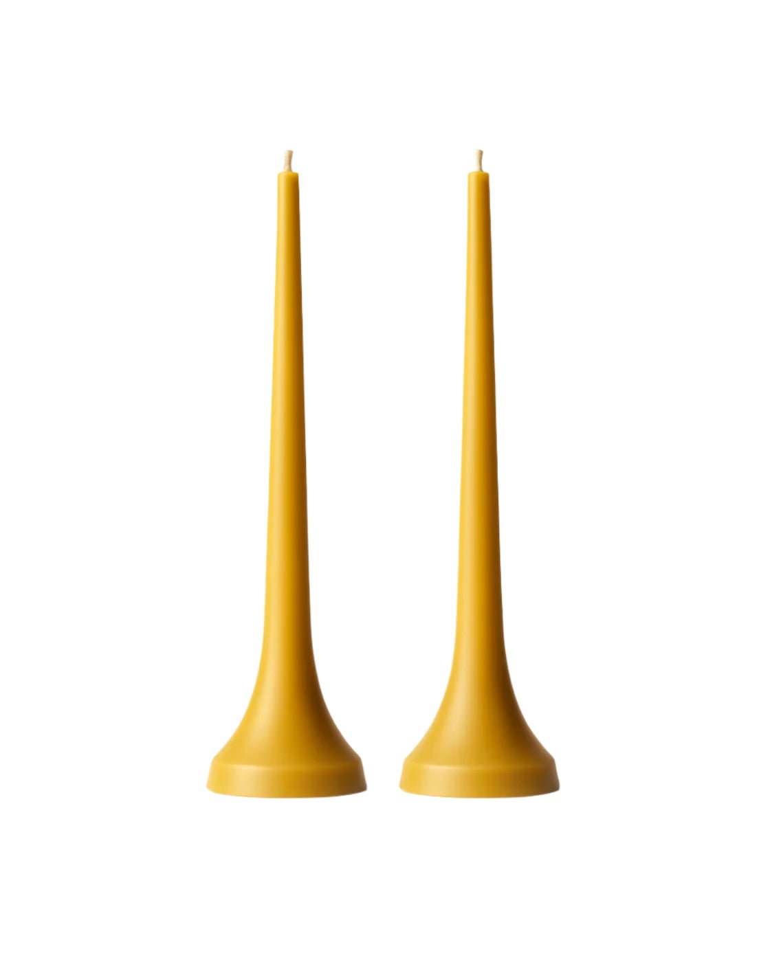 Double Dinner Pillar Candles Pure Beeswax
