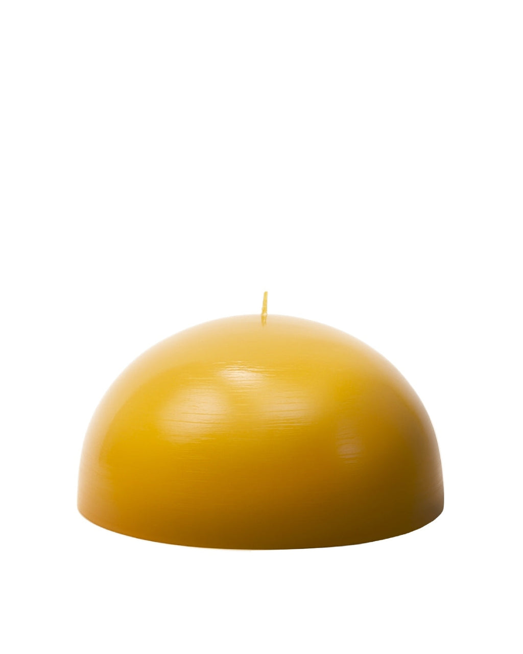 Hemisphere Beeswax Pillar Candle