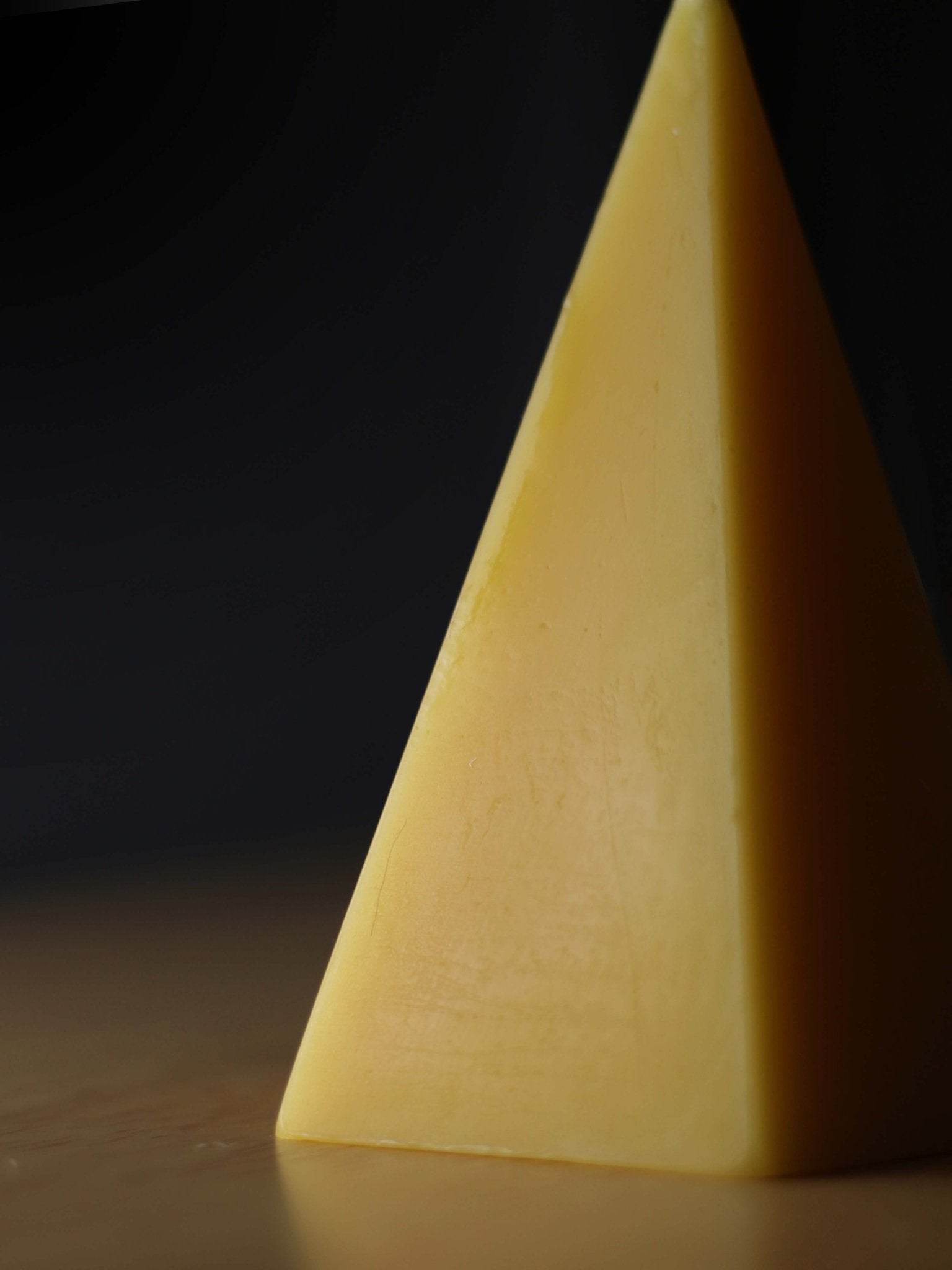 Pentagonal Pyramid Beeswax Candle