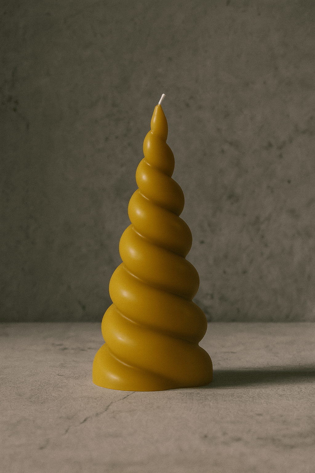 Unicorn Horn Beeswax Candle