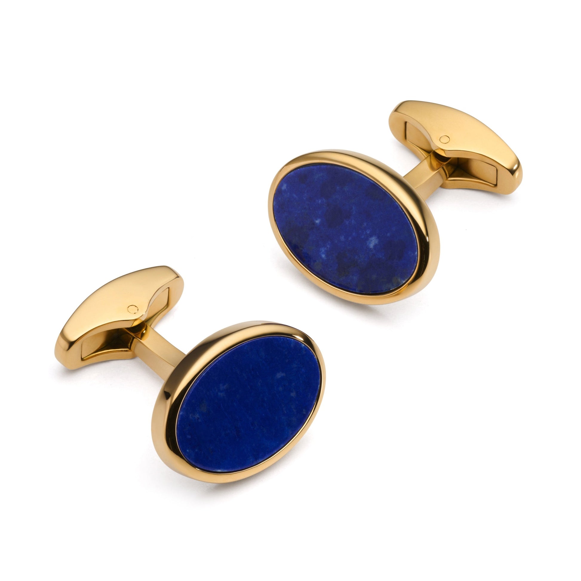 Lapis Lazuli Cufflinks in Gold