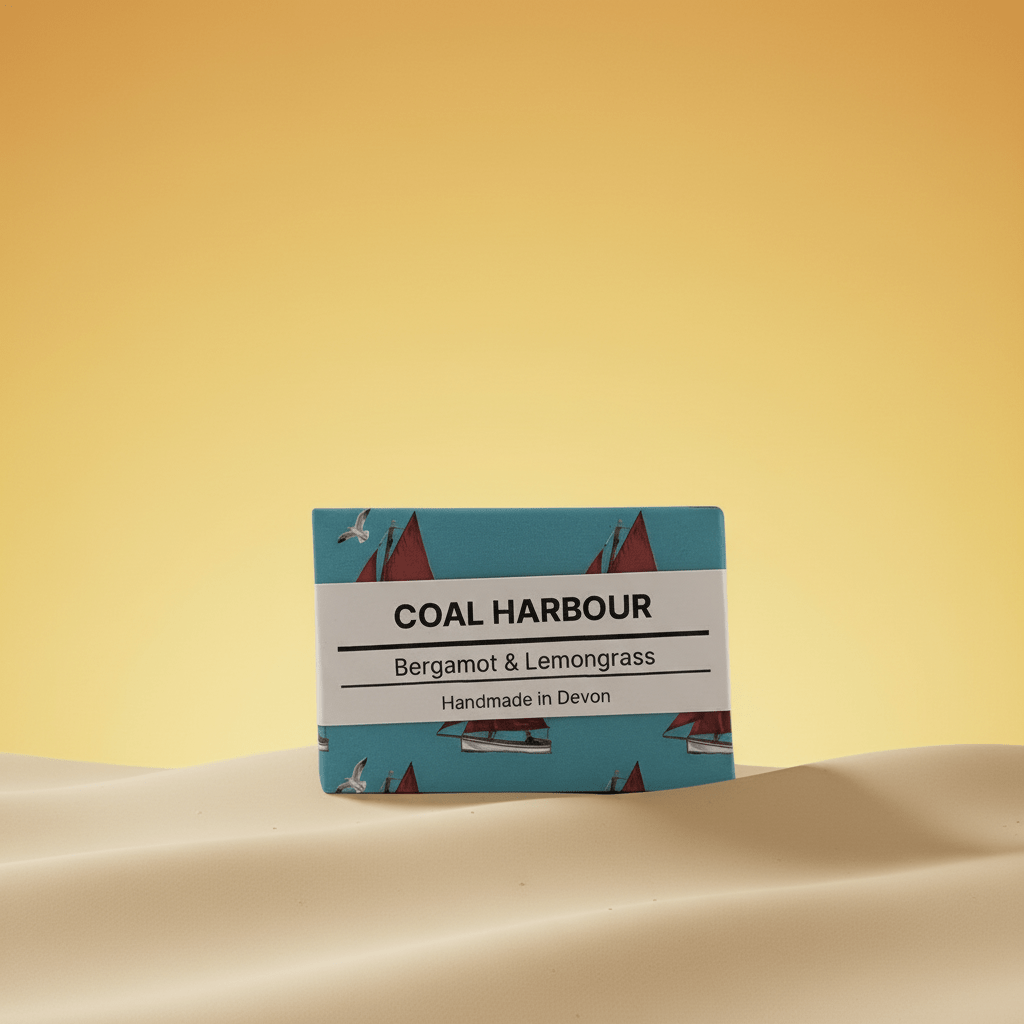 Bergamot and Lemongrass Soap Bar with Pumice 100g