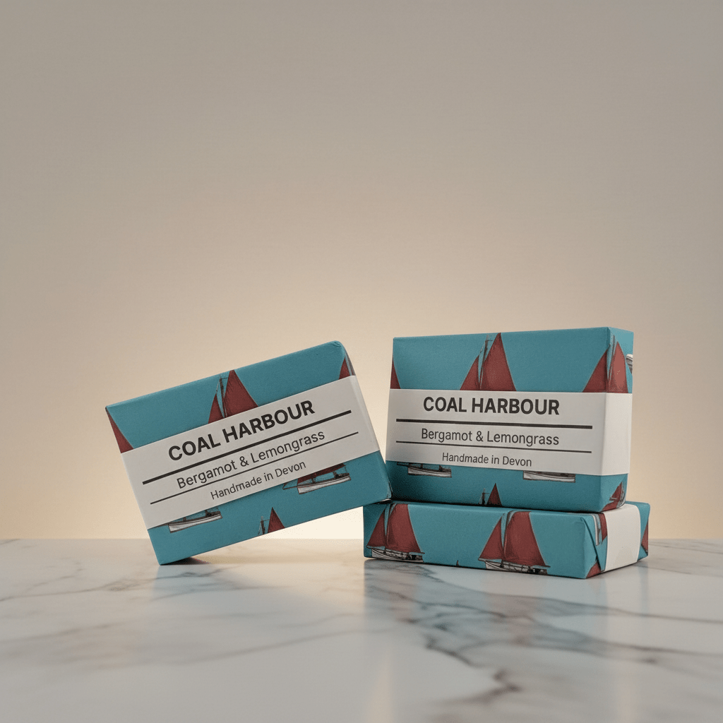 Bergamot and Lemongrass Soap Bar with Pumice 100g