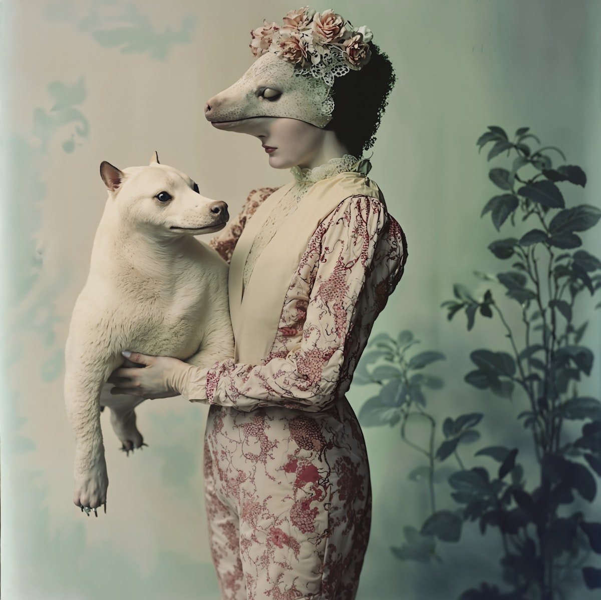 Glitches and Glory Digital Art Print