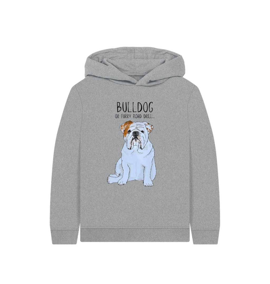 Kids Bulldog Hoodie in Organic Cotton