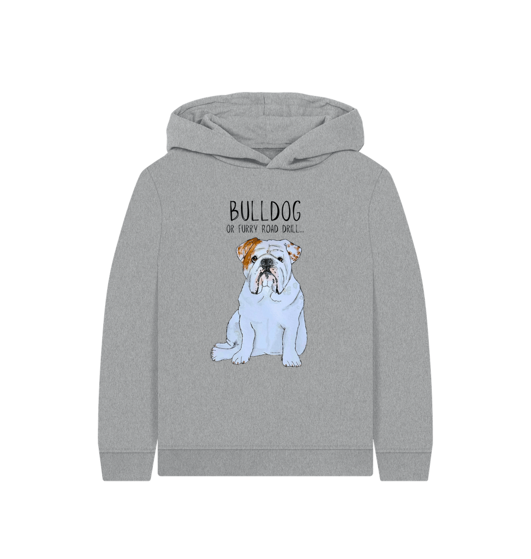 Kids Bulldog Hoodie in Organic Cotton