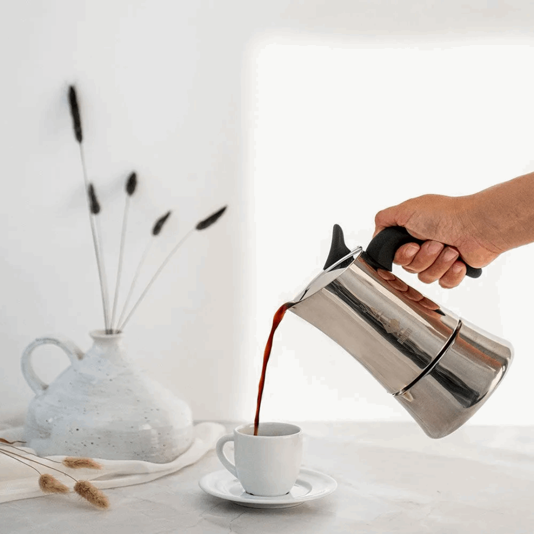 Moon Induction Stovetop Coffee Maker