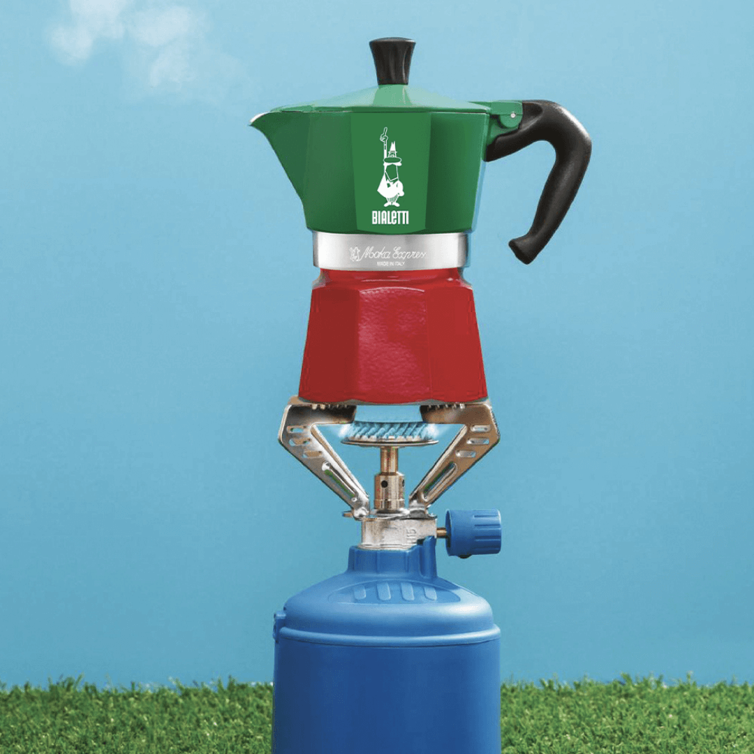 Stovetop Coffee Maker Tricolore Italia