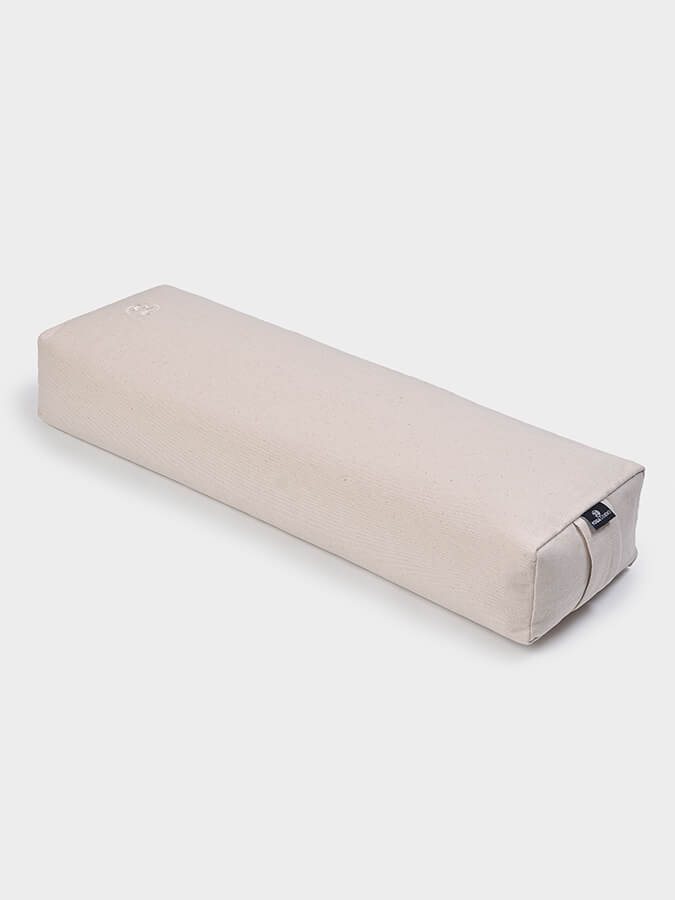Small Rectangular Buckwheat Bolster for Yoga and Meditation