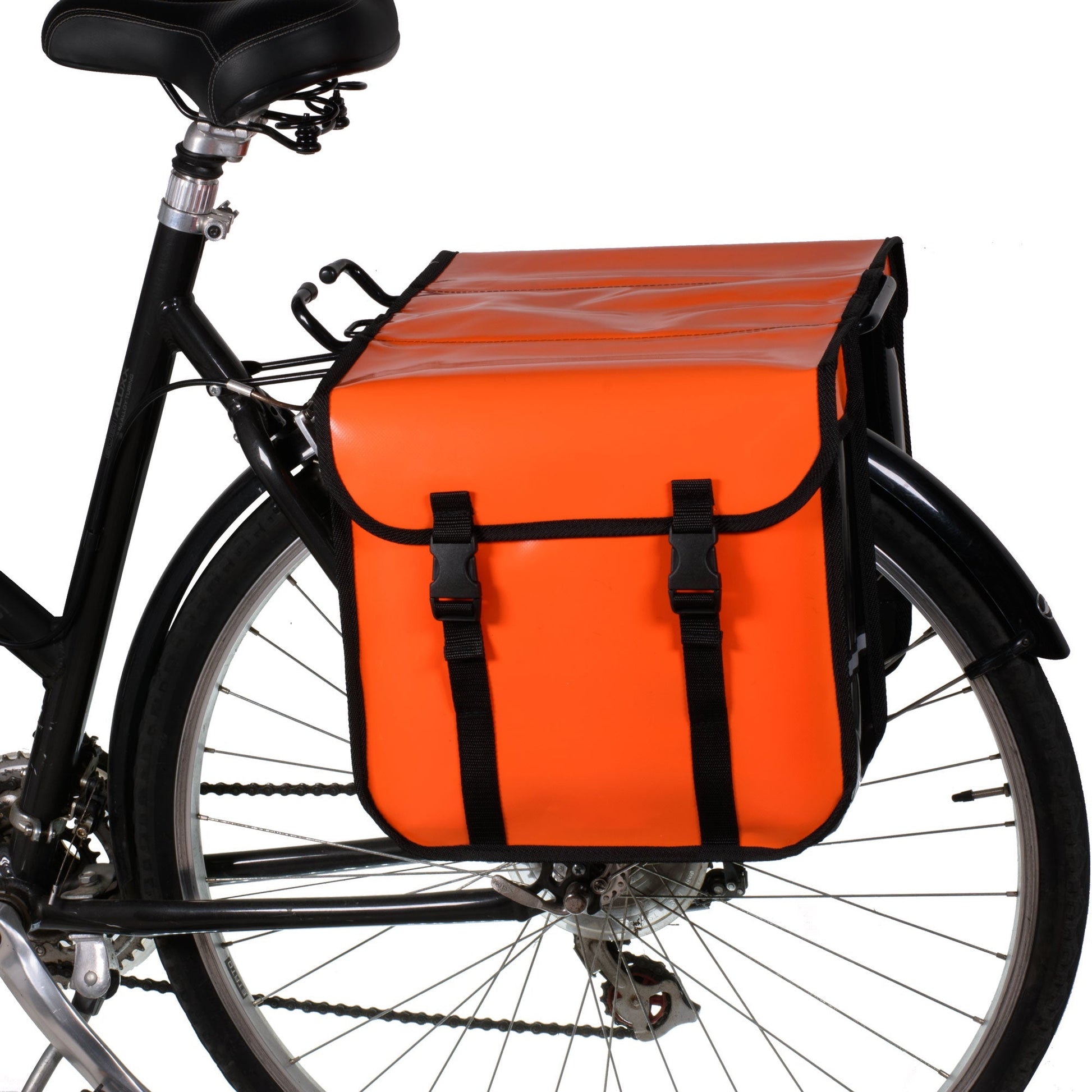 Waterproof Bicycle Double Panniers Orange
