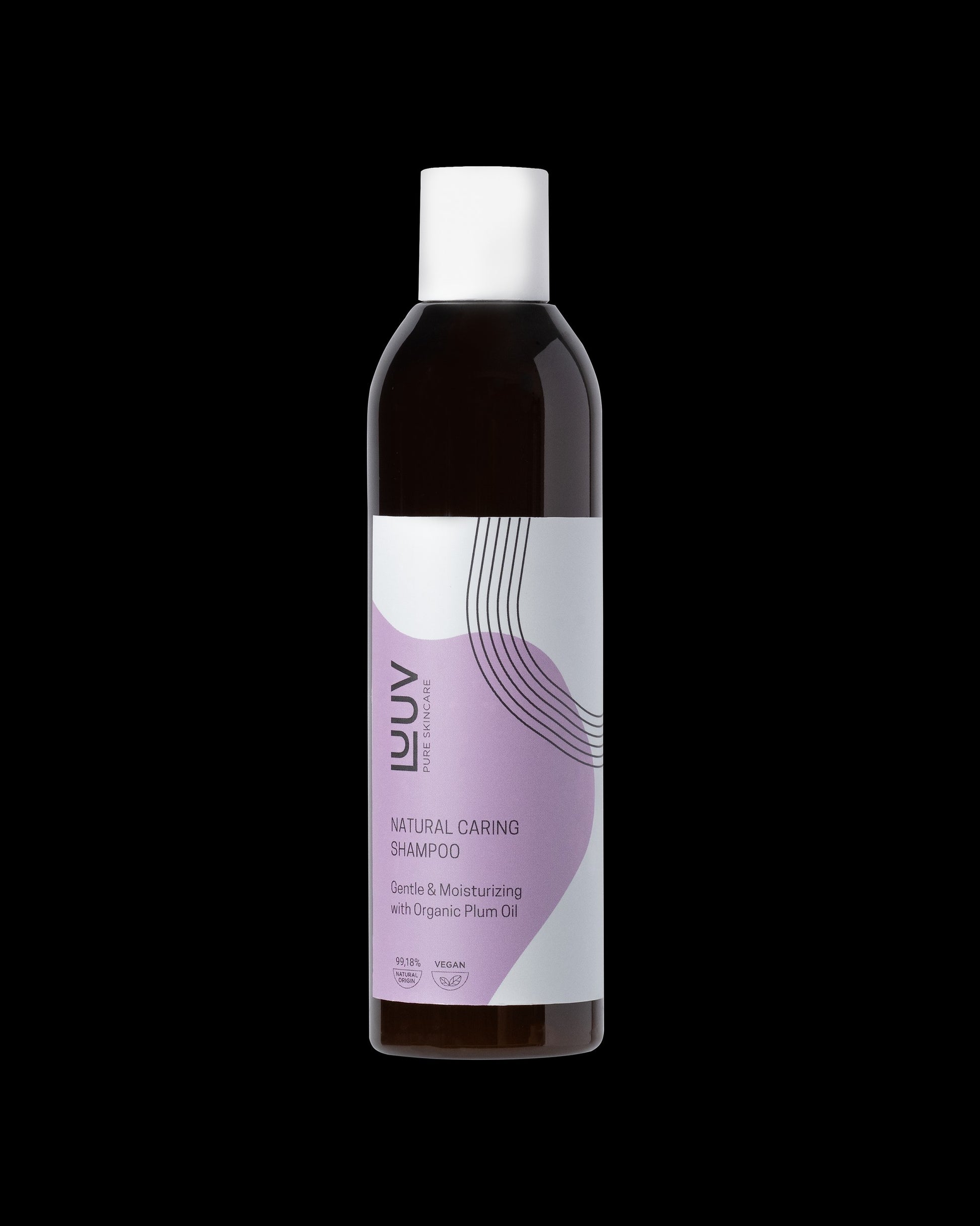 A gentle shampoo with organic cold-pressed plum oil that deeply hydrates and softens hair, making it easy to comb and silky smooth. Protects hair from heat damage and preserves the scalp’s natural moisture balance. by LUUV at www.brixbailey.com