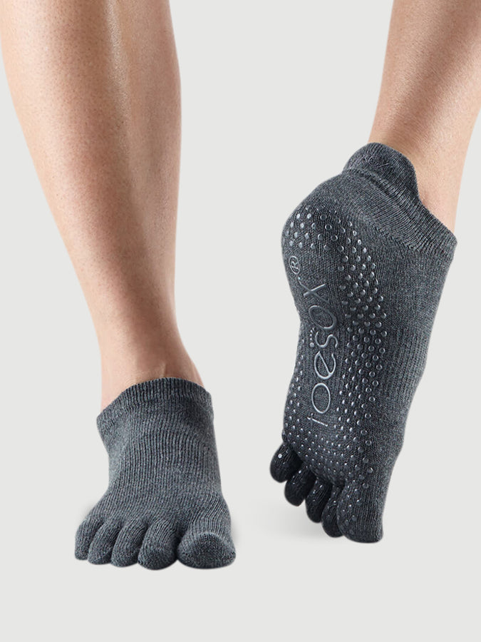 Low Rise Full Toe Yoga Grip Socks for Women