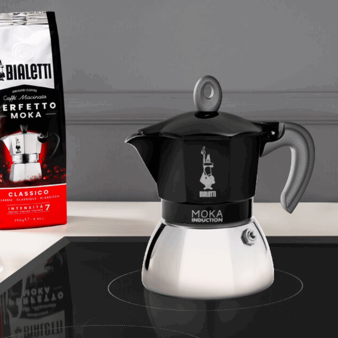 Moka Induction Stovetop Coffee Maker
