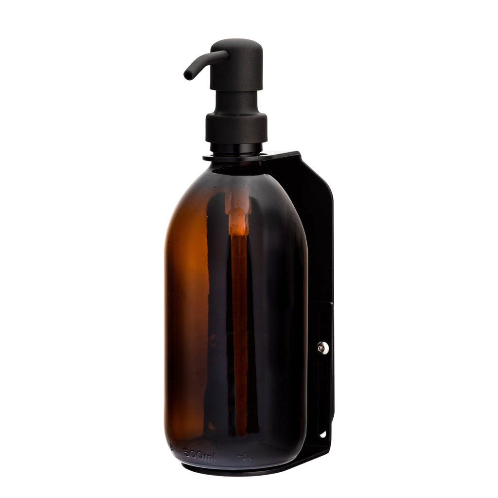 Black Wall Mounted Soap Dispenser