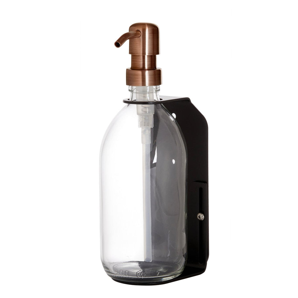 Black Wall Mounted Soap Dispenser