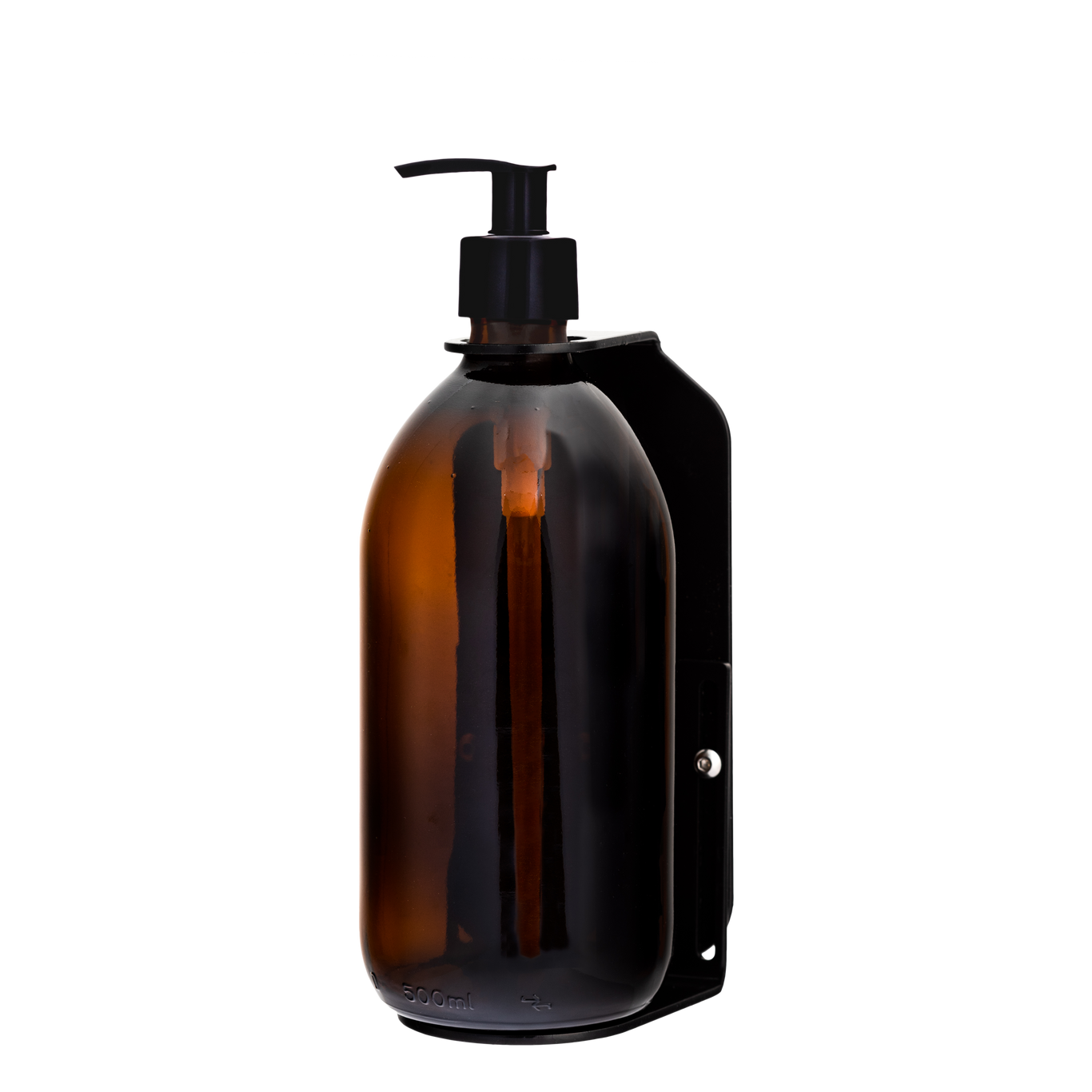Black Wall Mounted Soap Dispenser