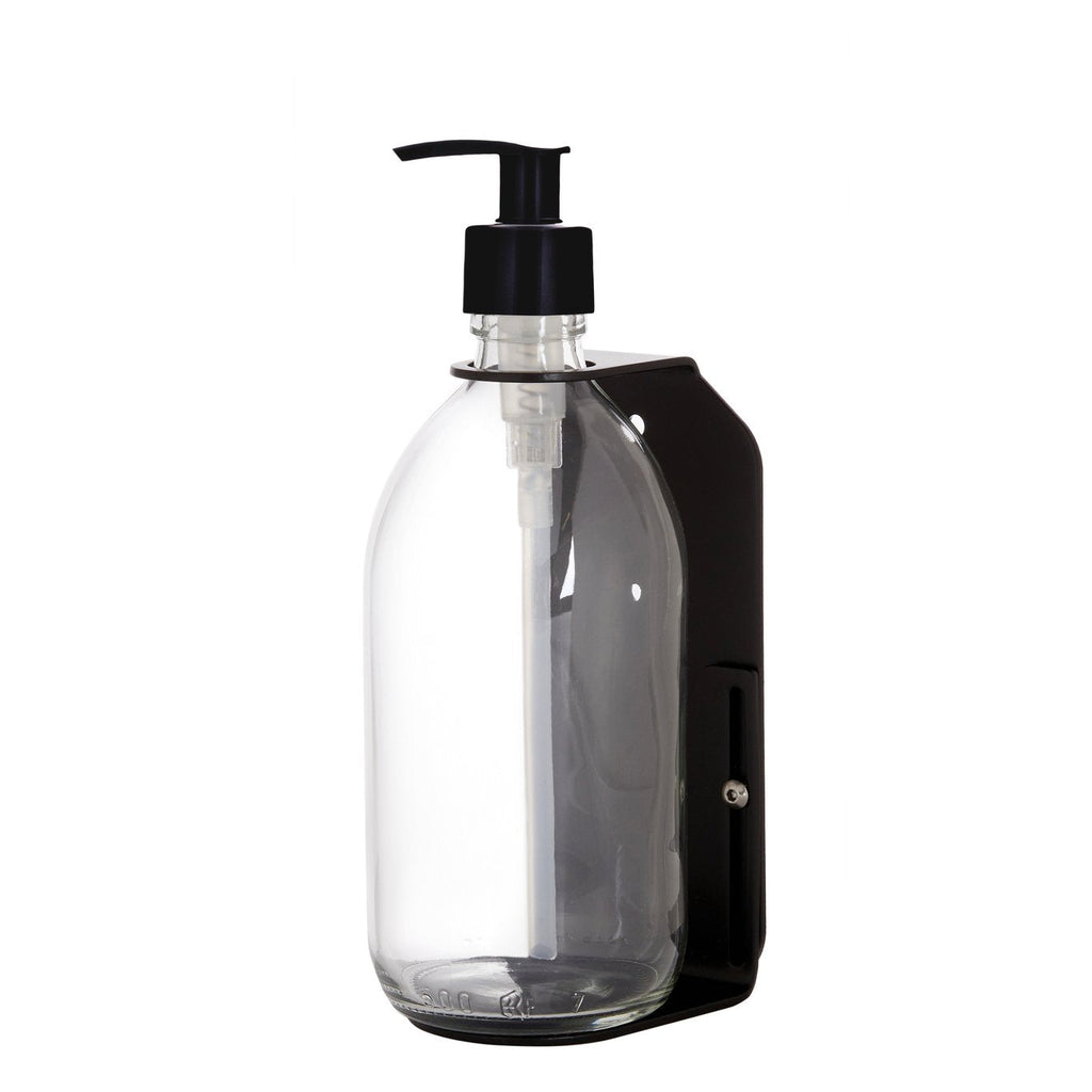 Black Wall Mounted Soap Dispenser