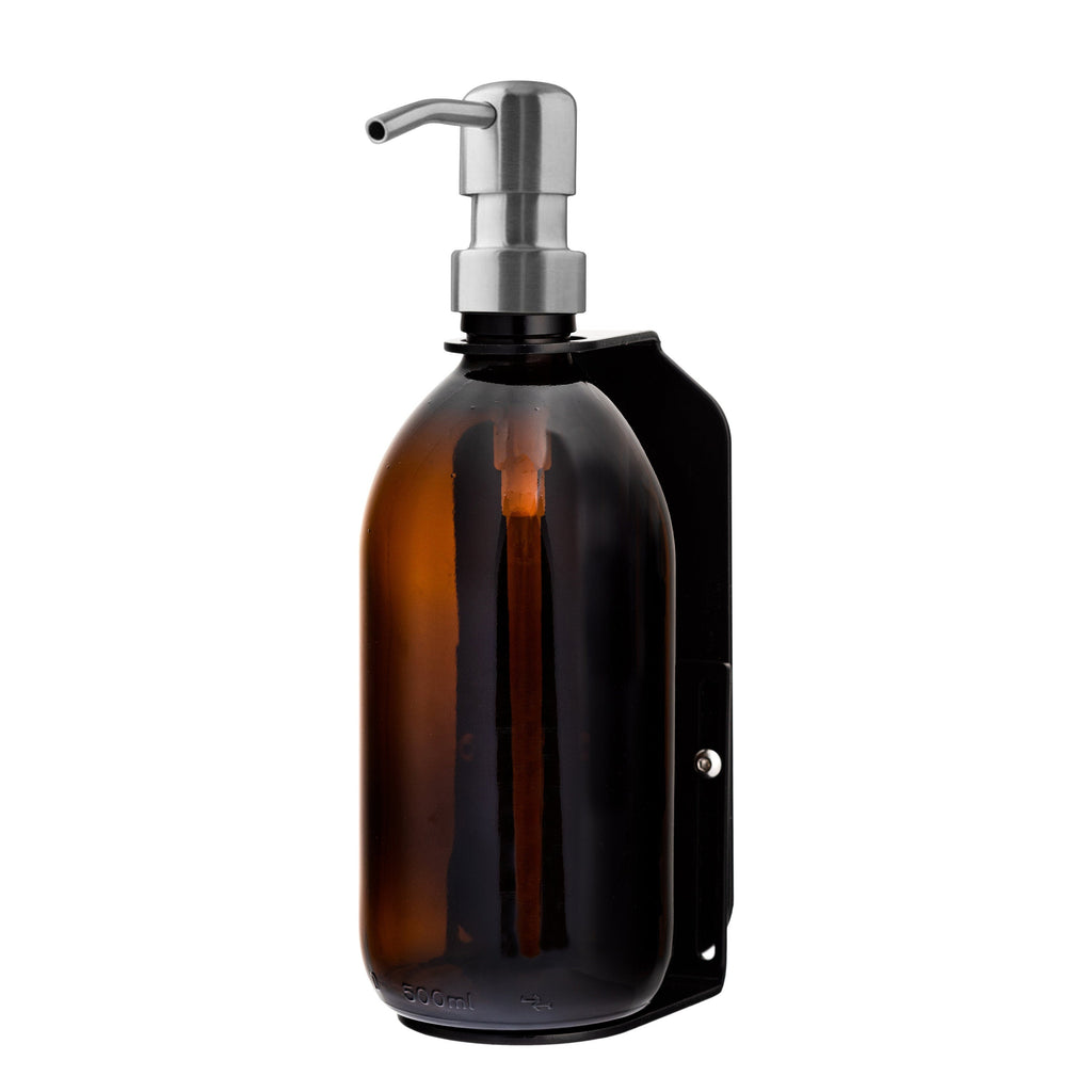 Black Wall Mounted Soap Dispenser
