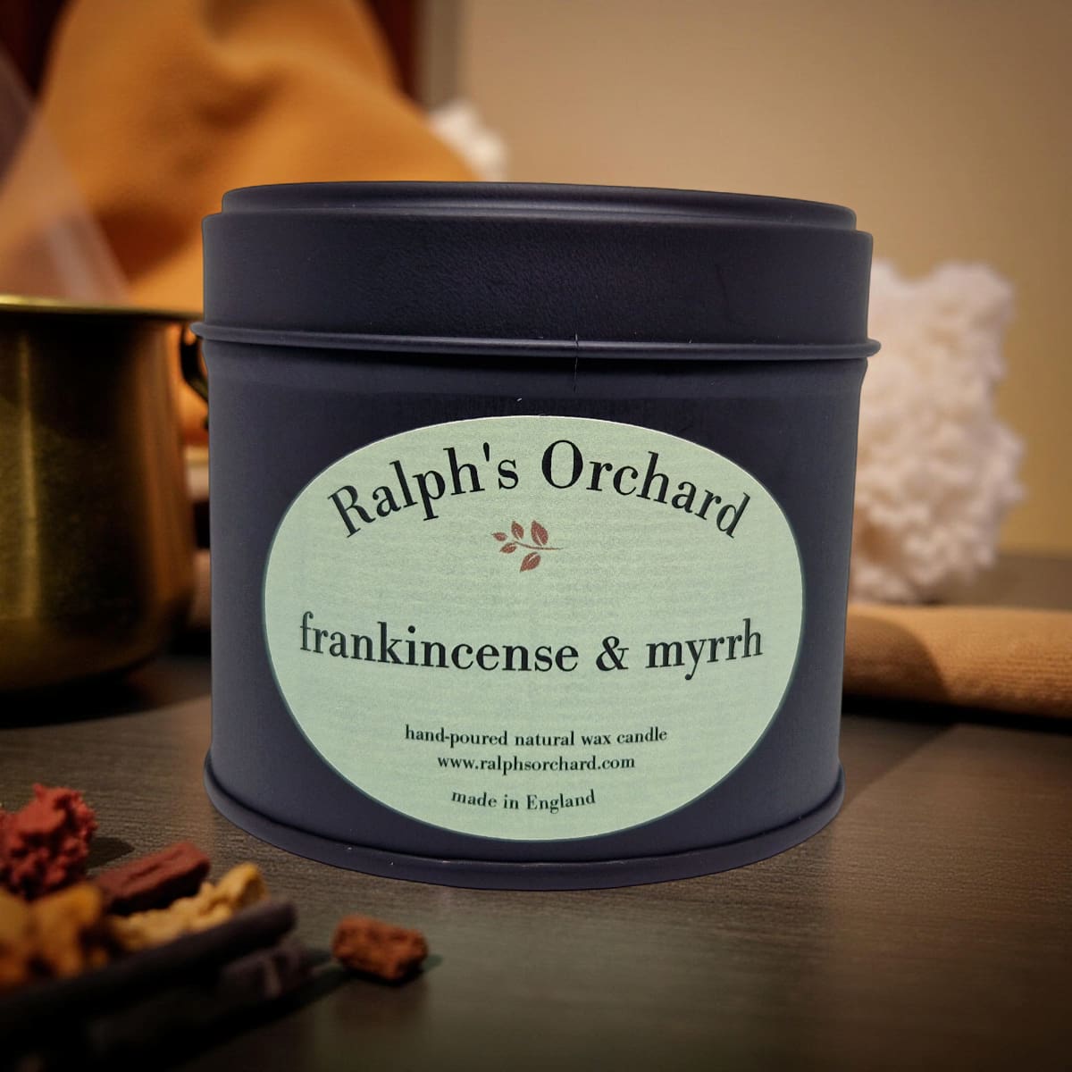 Frankincense and Myrrh Scented Candle