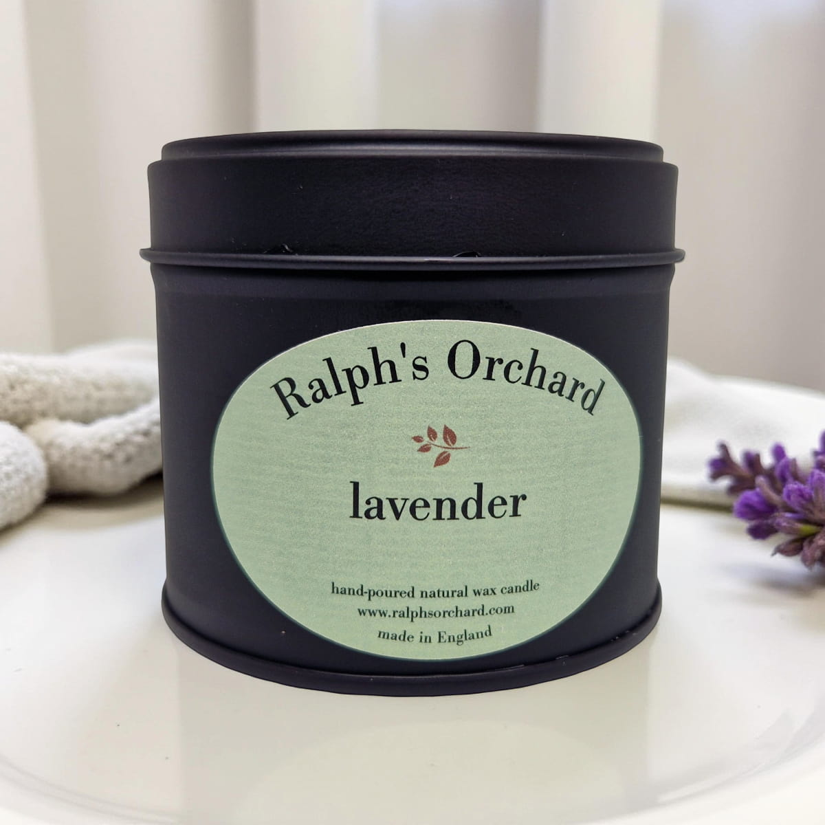 Lavender Essential Oil Candle