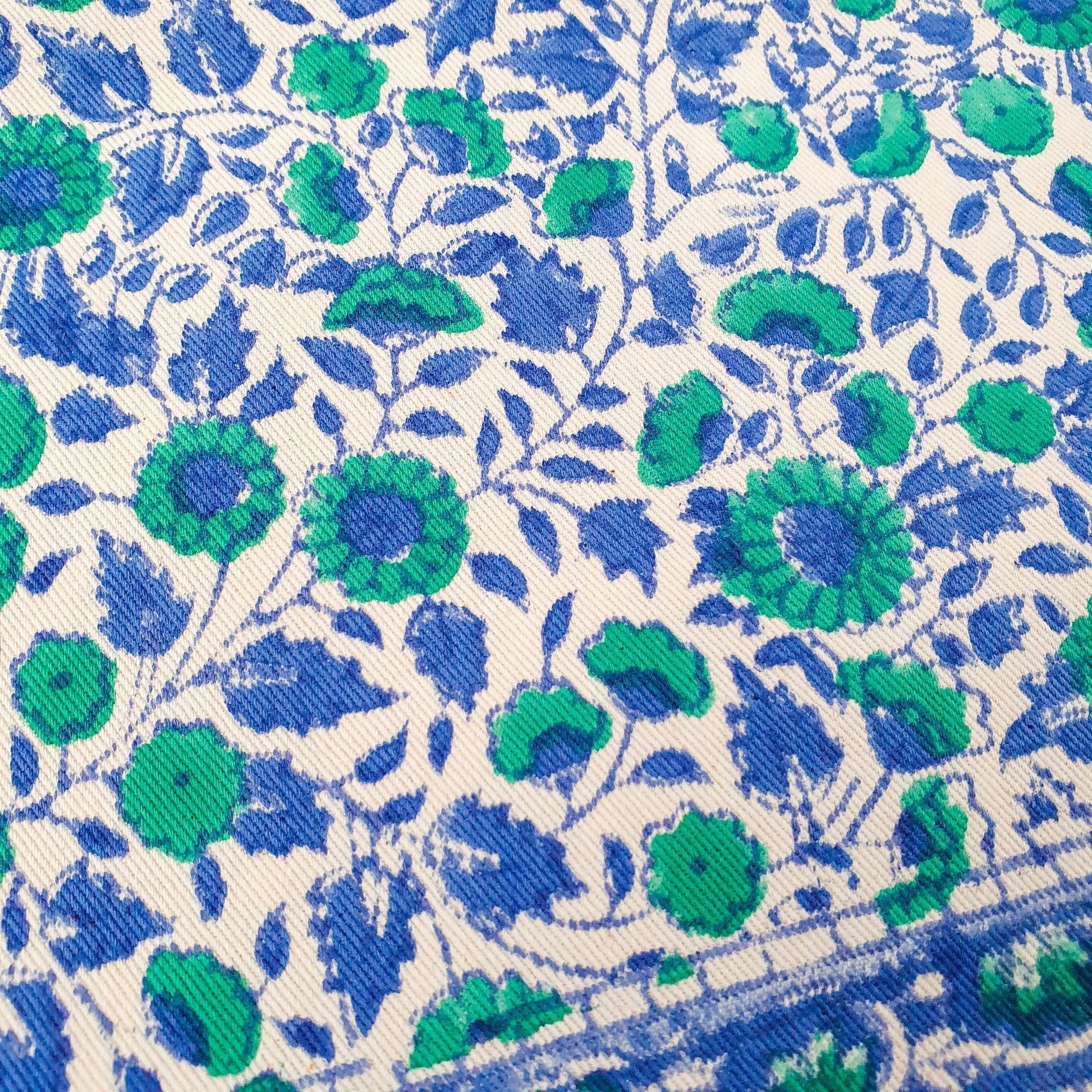 Block Printed Organic Cotton Placemats Set of 2