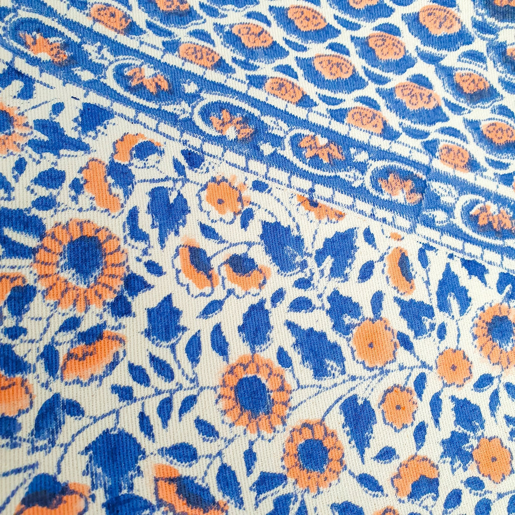Block Printed Organic Cotton Placemats Set of 2