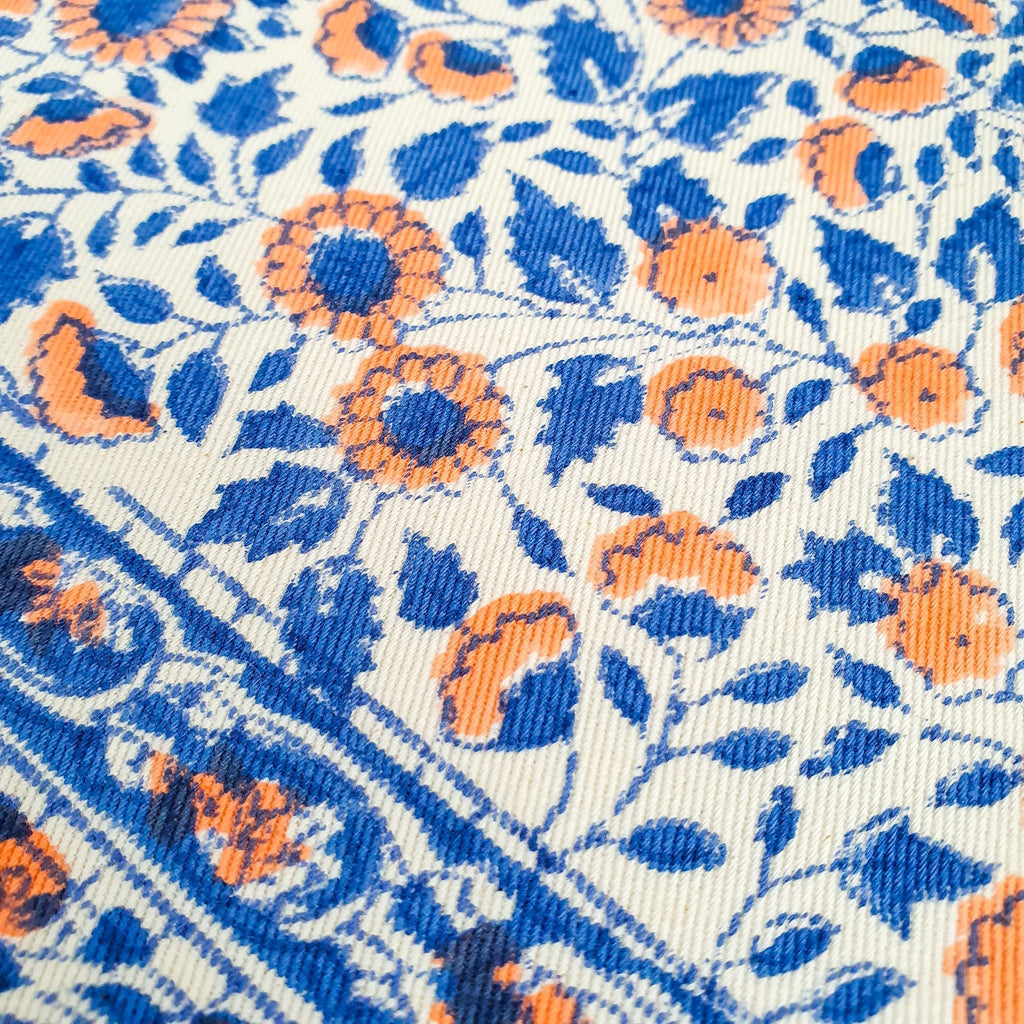Block Printed Organic Cotton Placemats Set of 2