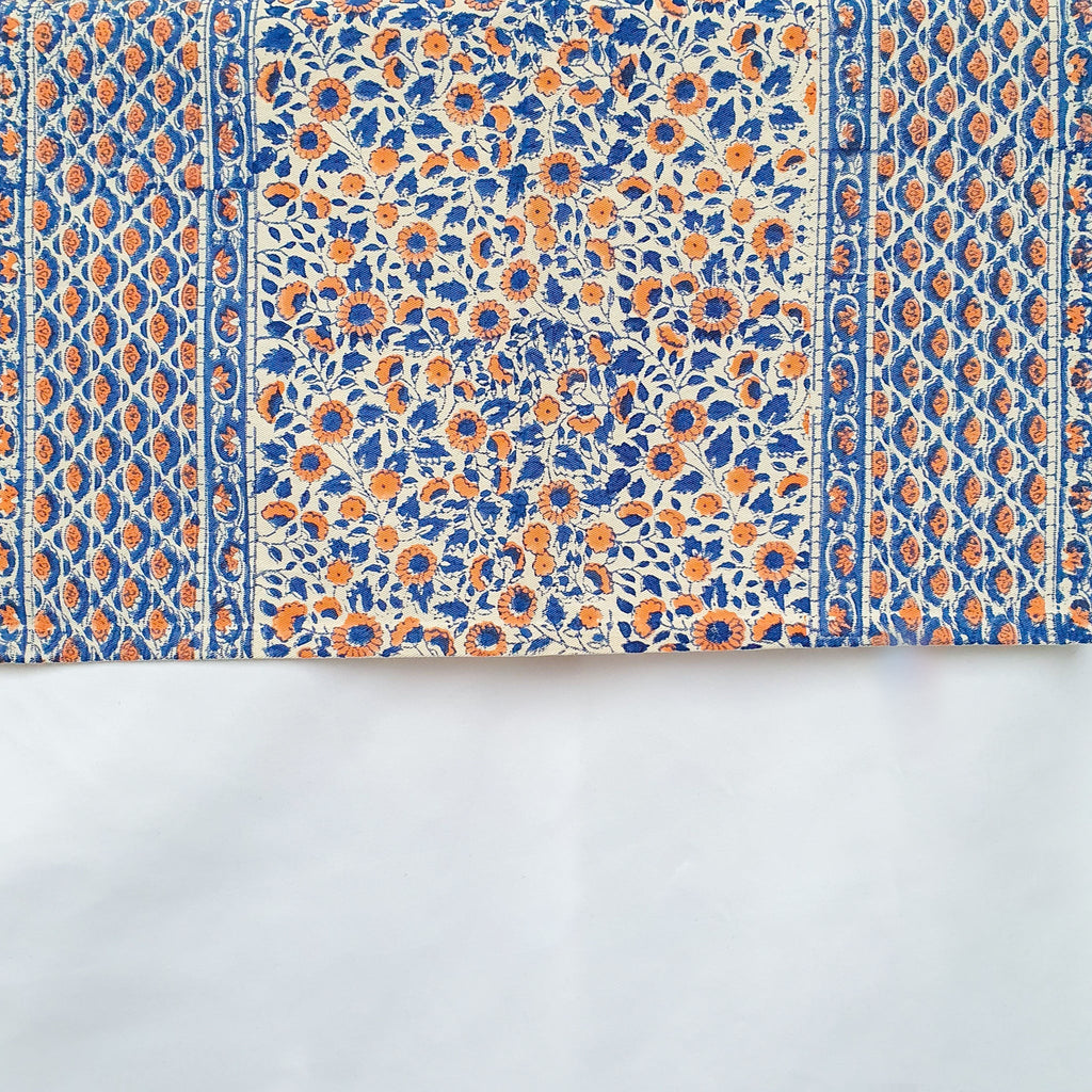 Block Printed Organic Cotton Placemats Set of 2