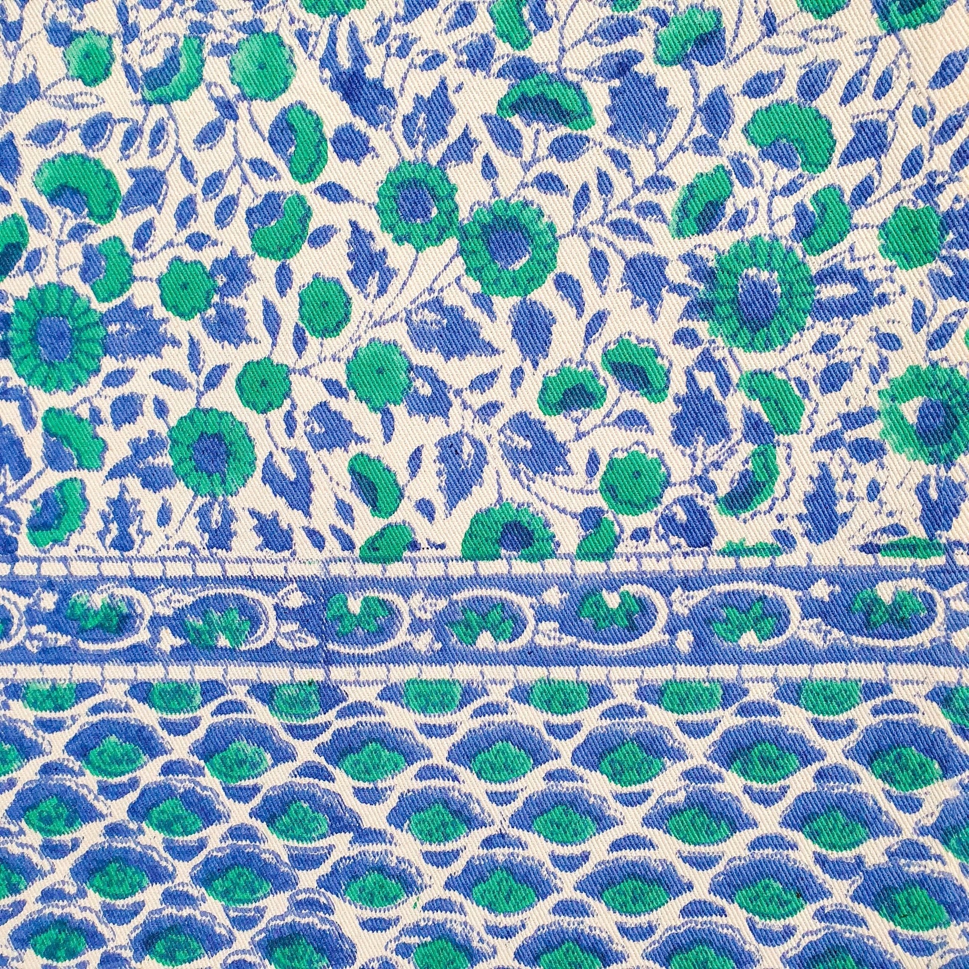 Block Printed Organic Cotton Placemats Set of 2