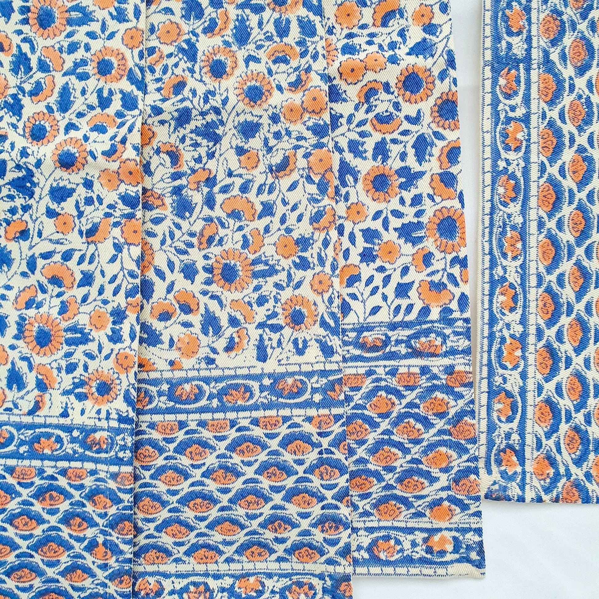 Block Printed Organic Cotton Placemats Set of 2