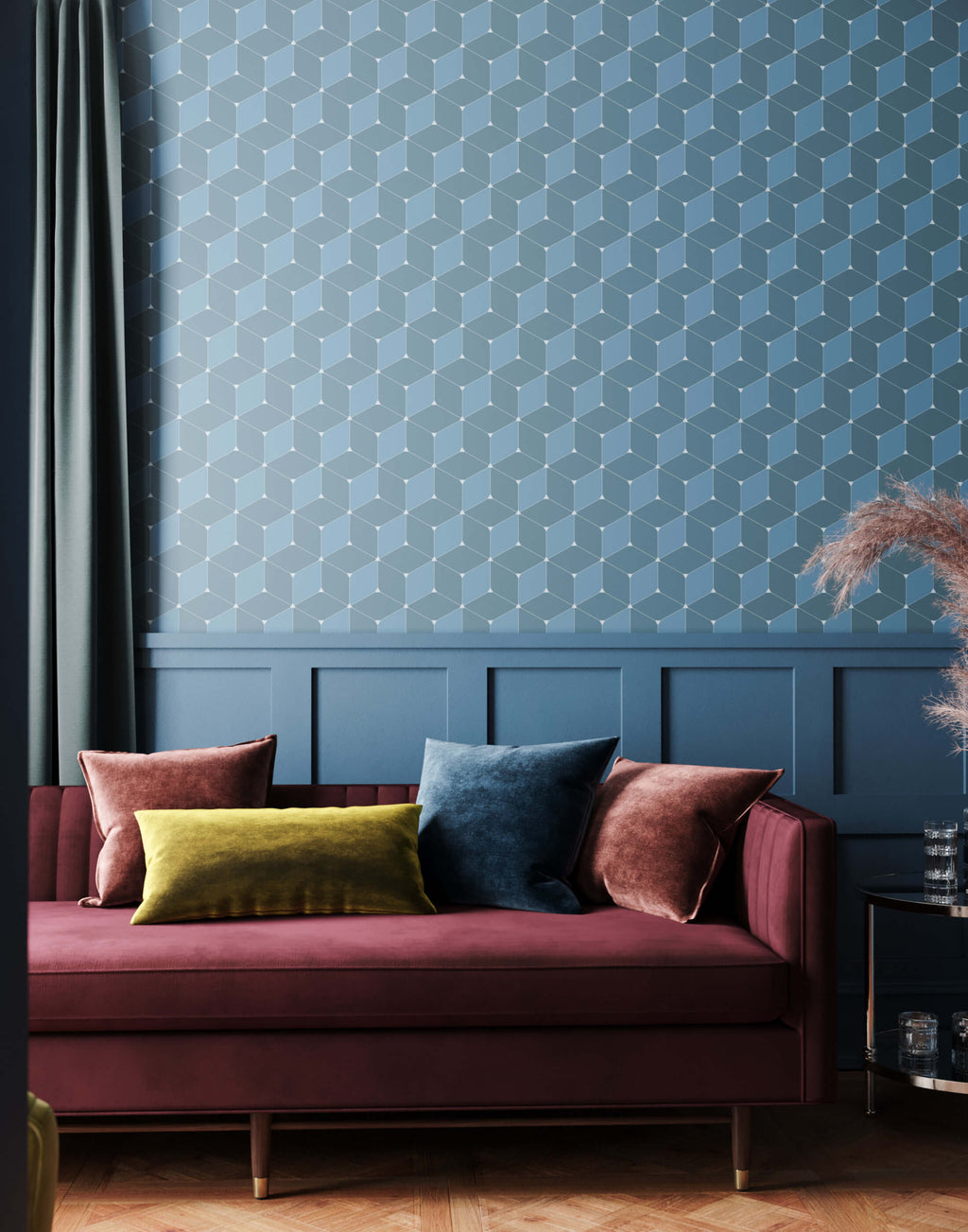 Blok Geometric Wallpaper