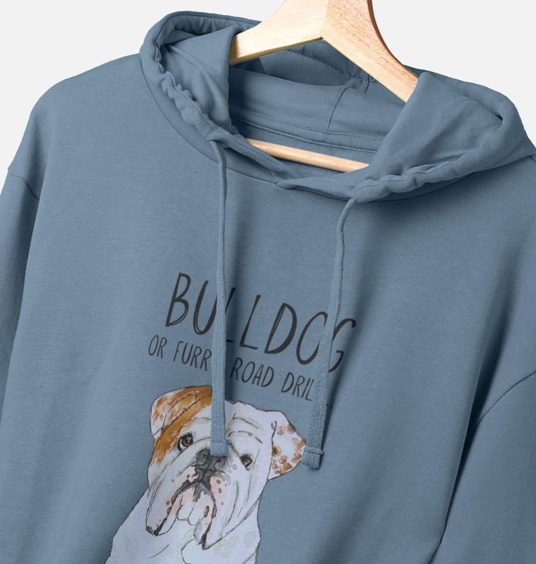 Bulldog Power Furry Road Drill Men's Hoodie