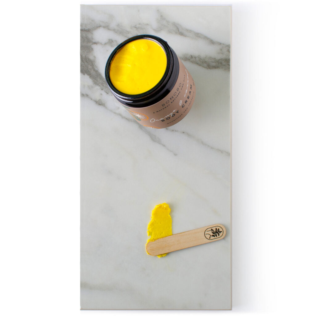 Orange & Carrot Body Cream – Nourishing & Protective Glow by BONOBO at www.brixbailey.com