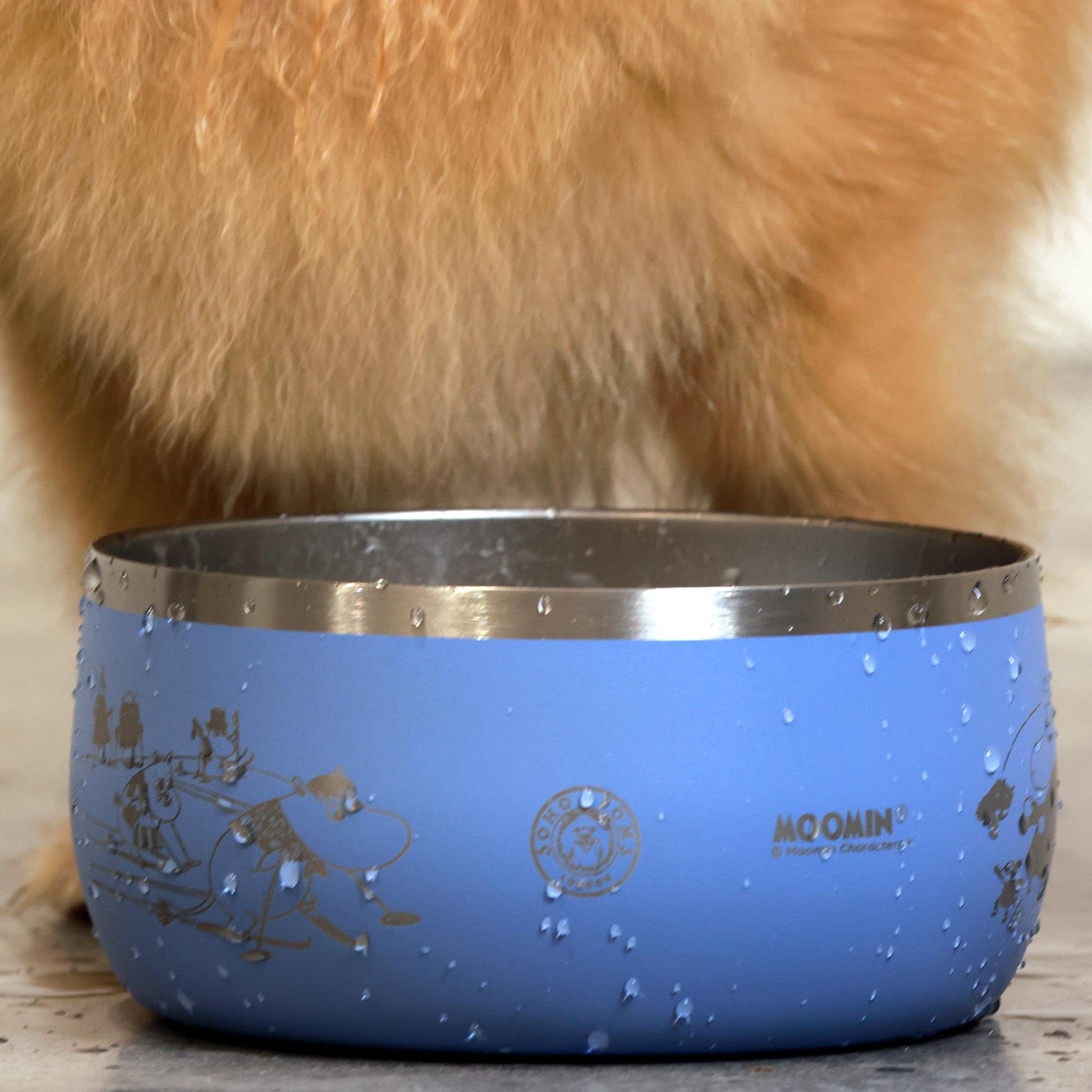 Moomins Blue Lunar Bowl for Dogs