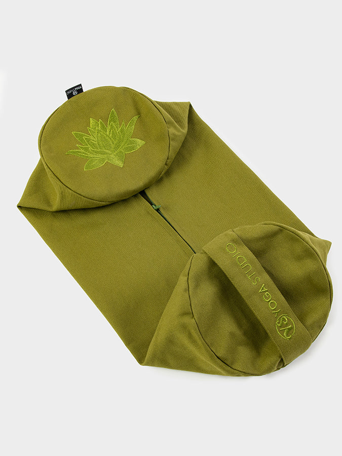 Round Lotus Bolster Outer Cushion Cover