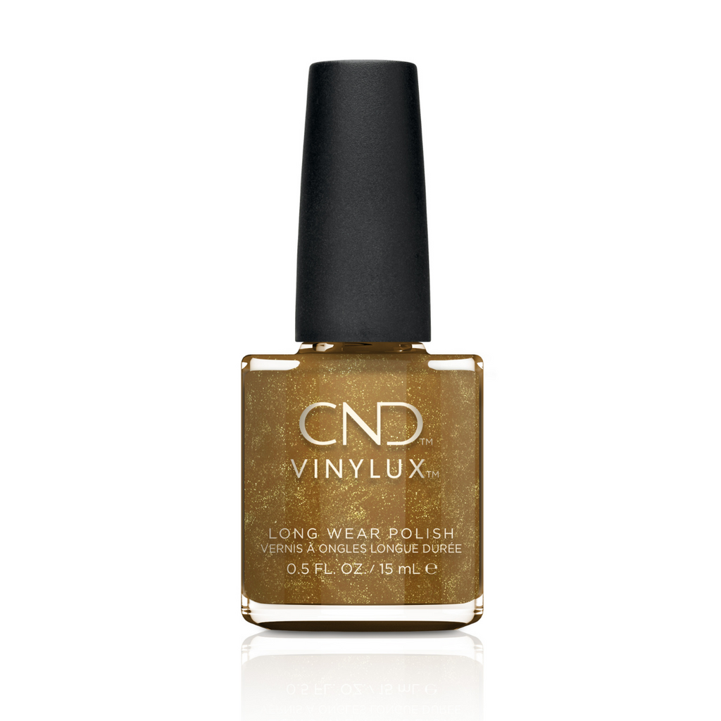 Brass Button Nail Polish in Golden Yellow Metallic 15ml