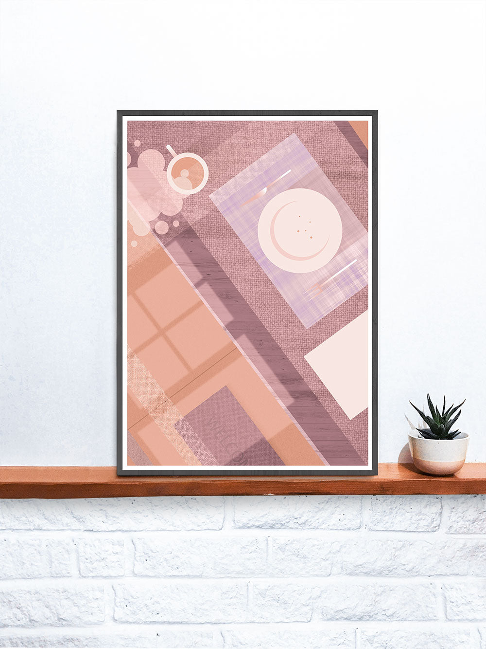 Breakfast II Illustration Print