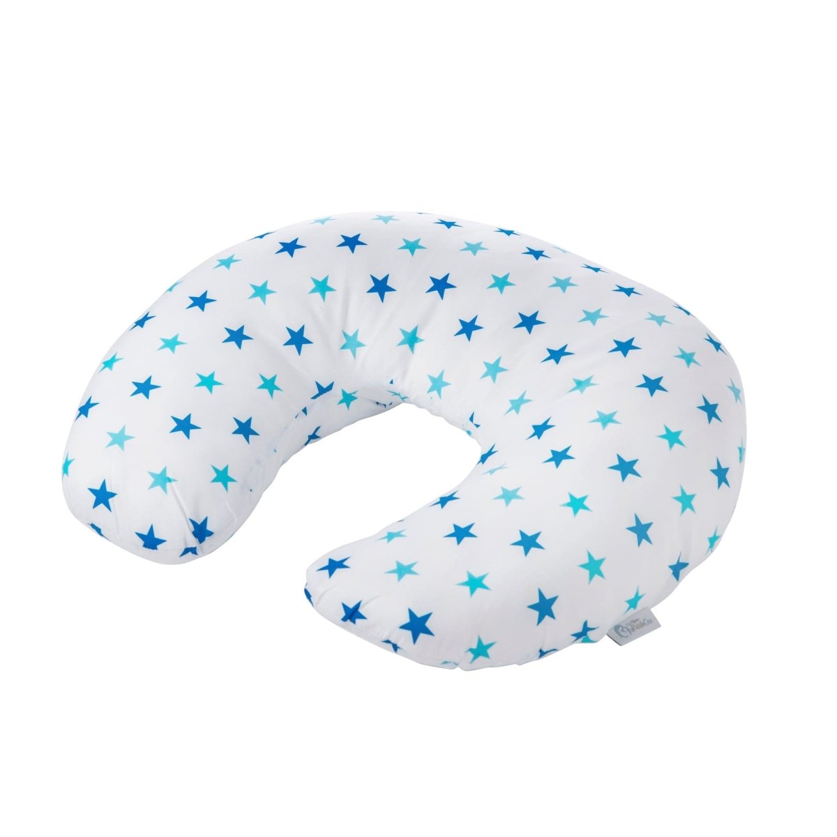 Nursing Pillow Cover in Little Blue Star