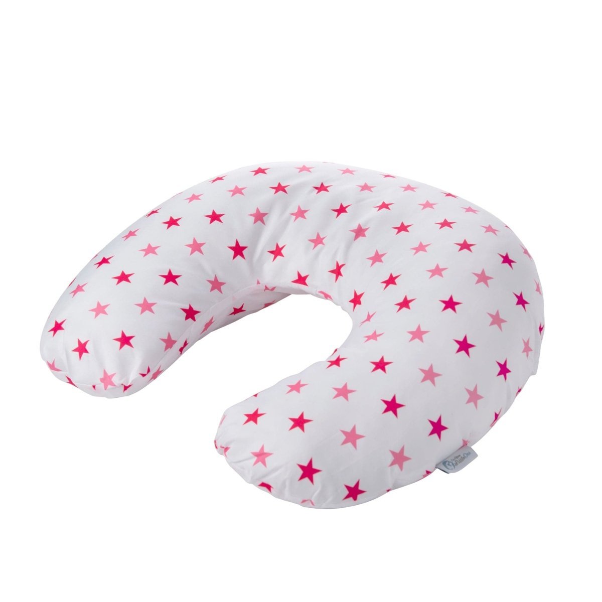 Nursing Pillow Cover in Little Pink Star