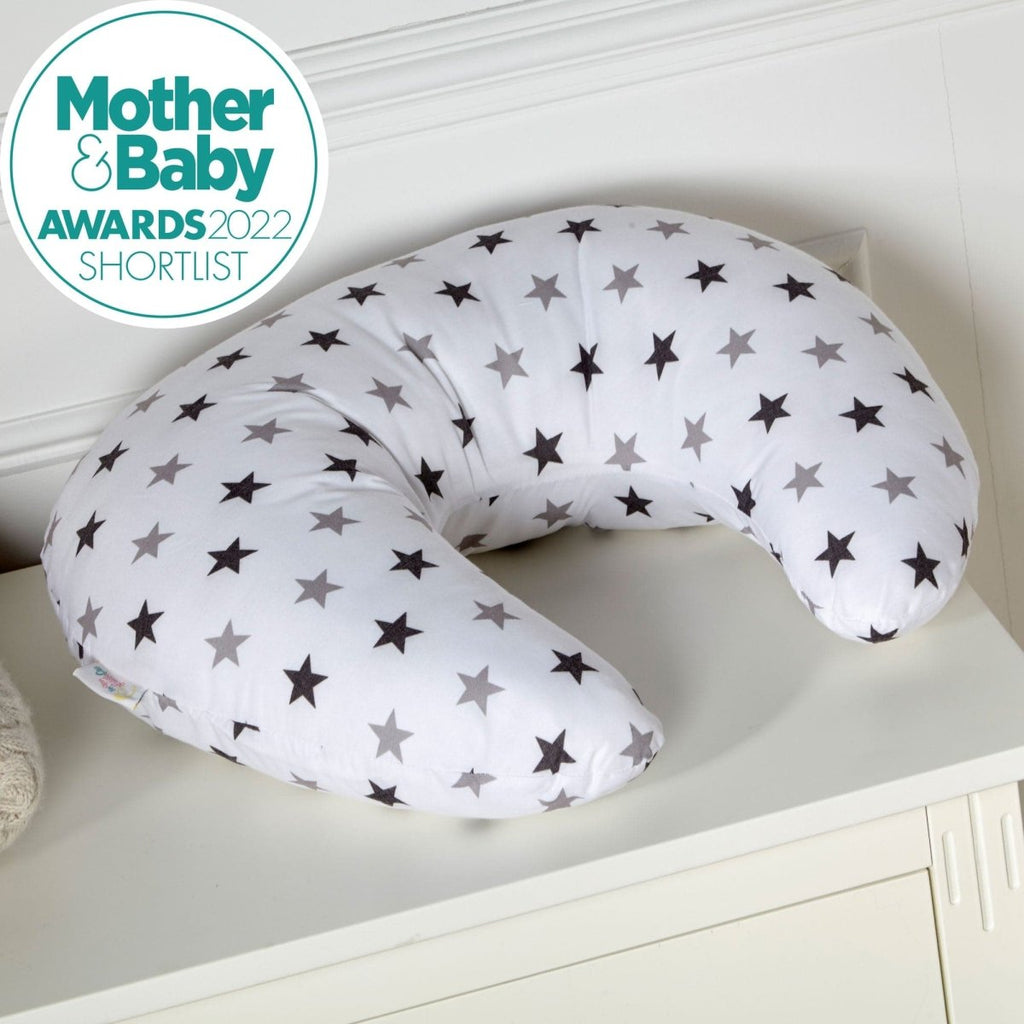 Silver Twinkle Nursing Pillow Cover