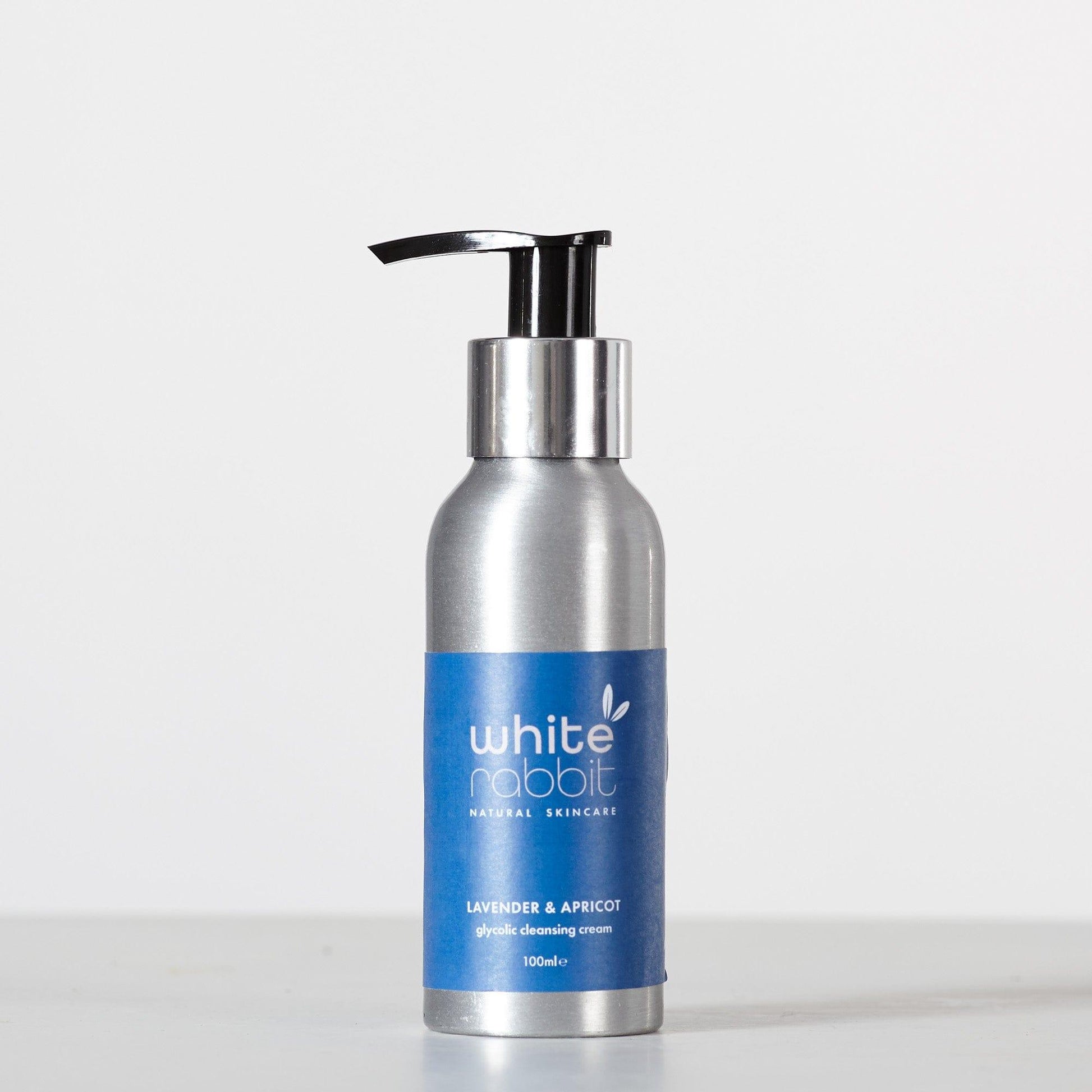 Glycolic Acid Brightening Cream Cleanser with Lavender and Apricot