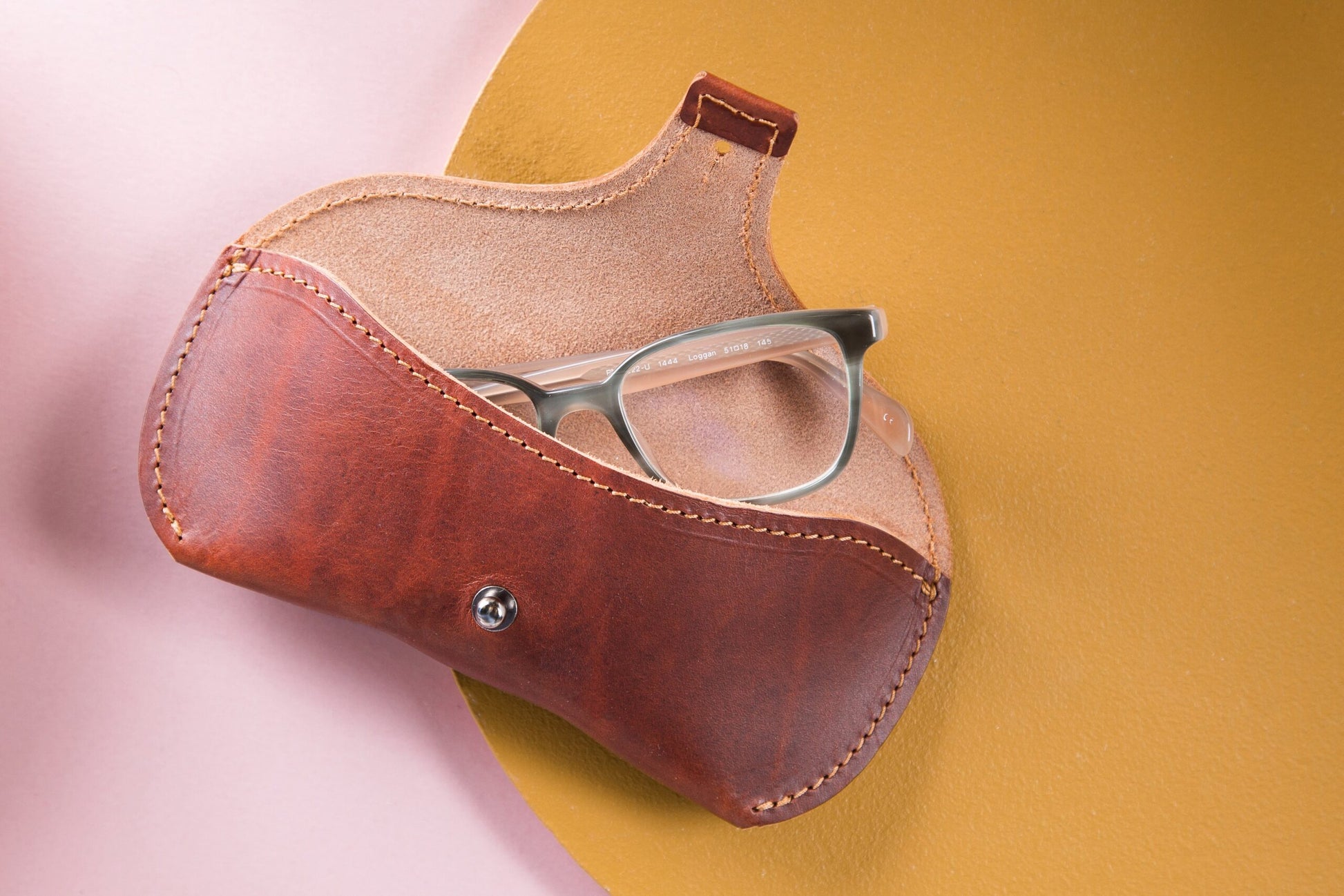 Brillebox Leather Case – Handmade & Protective Eyewear Storage by Craftory at brixbailey.com