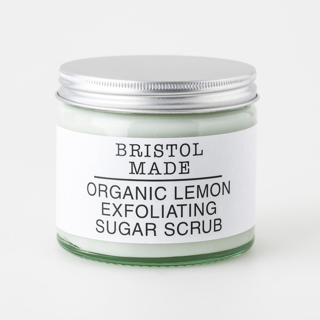 Organic Body Scrub with Raw Cane Sugar