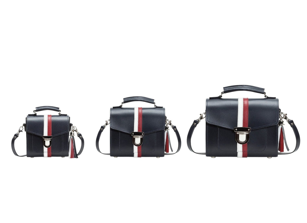 Handmade Leather Sugarcube Handbag