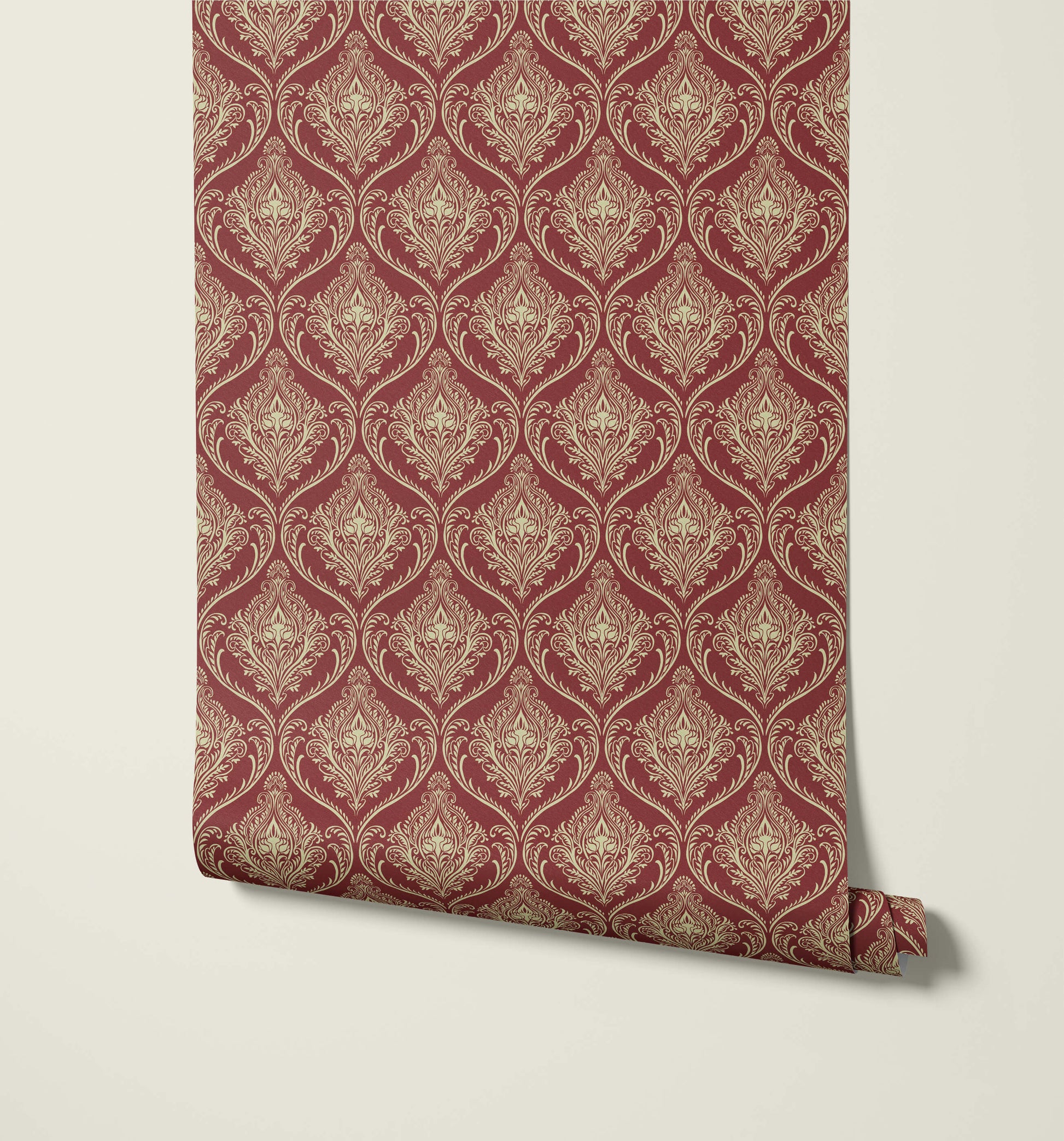 Classic Damask Wallpaper